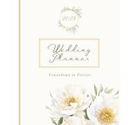 The Ultimate 2028 Wedding Planner Book (black and white version): Complete Countdown Checklist & Organizer for Brides and Grooms - Budgeting, Vendors, Attire, Timeline, Honeymoon, and More