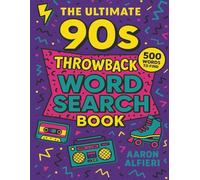 The Ultimate 90s Throwback Word Search Book