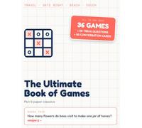 The Ultimate Activity Book: 36 Pen & Paper Games - Classic Games for 2 or More Players · Travel, Date Night & Road Trip · 100% Offline · Volume 1: Classics