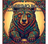 The Ultimate Animal Coloring Book: A Unique Coloring Experience Featuring Decorative Animal Line Art