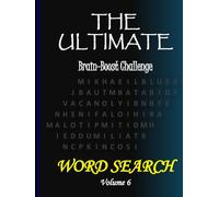 The Ultimate Brain-Boost Word Search & Word Seek Challenge - Volume 6: Answer Key & Replayable Puzzle Grids for Volume 3 of the Book Series