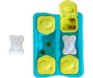 The Ultimate Cat Puzzle Toy - Ninja Training Cube for Engaging Play and Snacking