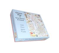 The Ultimate Cheese Lover’s Jigsaw Puzzle - 1000-Piece Illustrated Map of Great Britain & Ireland Cheeses by Domini Beddow | Fun, Educational Puzzle for Foodies | Unique Gift for Adults & Families