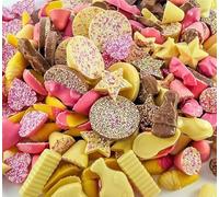 The Ultimate Chocolate Mix 500g by Krazy Kandi | A Retro Sweets Bag Full of Your Favourite Hannahs Chocolate Candy