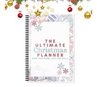 The Ultimate Christmas Planner, Christmas Planner Organizer,Simple Christmas To-Do List Journal | Ultimate Christmas Planner with Checklists and To-Do Lists for Holiday