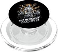 The Ultimate Deadlifter Christian Fitness Gym Jesus PopSockets PopGrip for MagSafe