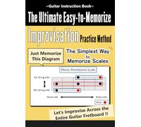 The Ultimate Easy-to-Memorize Improvisation Practice Method (Guitar instruction book)