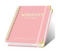 The Ultimate Fitness Journal for Tracking and Crushing Your Gym Goals - Detailed Workout Planner & Log Book For Men and Women - Great Gym Accessories With Calendar, Nutrition & Progress Tracker (Pink)