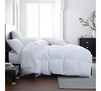 The Ultimate Fluffy Duvet - Luxury Down Alternative King Fluffy Duvet Insert Thick Premium All Season Breathable Hotel Collection Puffy Comforter (King White)