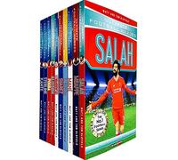 Ultimate Football Heroes Series 2 Collection 10 Books Set Suarez, De Bruyne, Salah, Mbappe & Mane