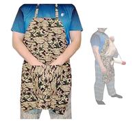 The Ultimate Gag Gift Apron | A Surprise Hiding In The Pocket! Funny Apron With Penisunder, Novelty Kitchen Apron For Adult(F)