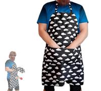The Ultimate Gag Gift Apron, A Surprise Hiding in the Pocket! Funny Apron With Penisunder, Surprise Hiding in the Aprons Pocket (D)
