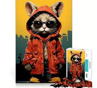 The Ultimate Ghetto Mouse Hard Jigsaw Puzzle for Adults 1000 Pieces Strengthen Recall Stress Release Premium Edge Fine Art Piece (50x75cm)