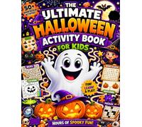 The Ultimate Halloween Activity Book for Kids: Fun Halloween Coloring Pages, Mazes, Crossword Puzzles & Word Searches for Creative Learning and Screen-Free Entertainment