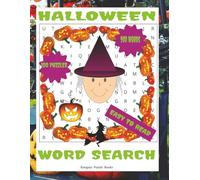 The Ultimate Halloween Word Search Book | 100 Spooky Puzzles for Kids, Teens, and Adults |8.5X11 inches,200 pages |: Halloween Word Hunt : Word Searches with Easy To Read Print