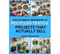 THE ULTIMATE HANDBOOK TO RECYCLED TEXTILE PROJECTS THAT ACTUALLY SELL: Eco-Friendly Crafts with Profitable Potential