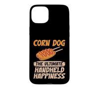 The ultimate Handheld Happiness Corn Dog Case for iPhone 15 Plus