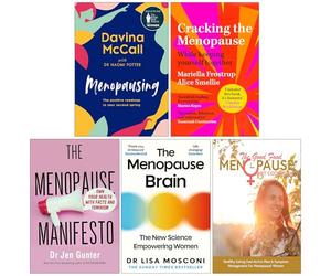The Ultimate Menopause Collection: 5 Books Set Featuring Menopausing, Cracking the Menopause, The Menopause Manifesto, Brain & Menopause Diet Cookbook | Complete Guide to Hormone Health