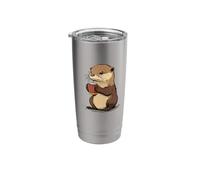 The Ultimate Otter Coffee Break with Funny Cup Stainless Steel Insulated Tumbler