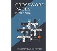 The Ultimate Page Puzzle Book Crossword Challenge:: Engaging Crosswords to Boost Brainpower, Fun for All Ages-Perfect for Travel, Home, or School 6x9 110 Pages