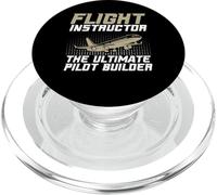 The ultimate Pilot Builder Flight Instructor PopSockets PopGrip for MagSafe