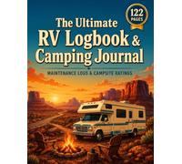 The Ultimate RV Logbook & Camping Journal: Comprehensive Campsite Tracker, Route Planner, and Motorhome Maintenance Record Book for Road Trip Adventures