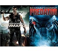 The Ultimate Schwarzenegger 2-DVD Set: Commando & Predator DVD Bundle