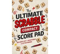 The Ultimate Scrabble Compact Score Pad: Includes List of Acceptable 2-Letter Words (The Ultimate Score Pad)
