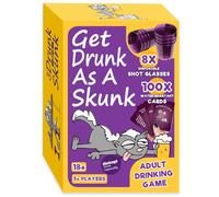 The Ultimate Shots Drinking Game, Drinking Glasses included, Great Adult Game for Parties, Hen Party Games, Hen Party Accessories, Stag Do Party Game, Fun Adult Games