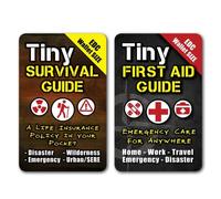 The Ultimate Survive Anything Tiny Survival Guide for Emergency Disaster Micro Guide First Aid Survival Pocket Handbook Easily Fits in Wallet Glove Box Pouch