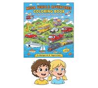 The Ultimate Vehicle Adventure Coloring Book (Car coloring book)