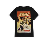 Umbrella Academy Comic Cover Adults Black T-Shirt - Large [video game] [video game]