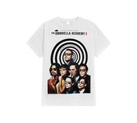 The Umbrella Academy - Season 2 Poster White - T-Shirt - white - M - 100% Cotton M