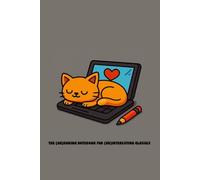 The (Un)Boring Notebook for (Un)Interesting Classes. Sleepy Cat Edition: Wide Ruled Composition Notebook with 50 Cute Mini Coloring Pages for School ... Cat Lined Journal for Kids and Teens