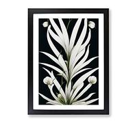 The Unbeatable Flowers Framed Print for Living Room Bedroom Home Office Décor, Wall Art Picture Ready to Hang, Black A2 Frame (62 x 45 cm)