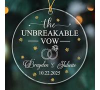 The Unbreakable Vow Crimbo Baubles With Ribbon Memorial Glass Christmas Pendant