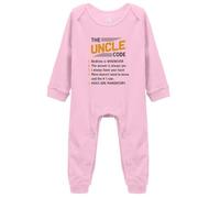 The Uncle Code Novetly Newborn Rompers Cool One-Piece Baby Footed Clothing