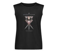 The Undertaker Cool Symbol Logo Black Sleeveless T-Shirt Mens Unisex Vest Tank Tops S