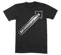 The Undertones Men's Arrow Spray T-Shirt & Face Mask in Black | Size: XL The Undertones Black XL