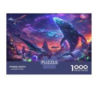 The Underwater World 1000 Piece Jigsaws Featuring Artistic Design Personalised Jigsaws Colorful Sea Beasts That Are Impossible Hard Difficult Challenging for Home Decor 70x50cm/1000pcs