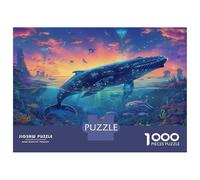 The Underwater World 1000 Piece Jigsaws Featuring Artistic Design Personalised Jigsaws That Are Impossible Hard Difficult Challenging for Home Decor 52x38cm/1000pcs