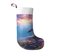 The Underwater World Christmas Stocking – Festive Holiday Decor With Full-Print Design, Perfect For Christmas, New Year Gift-Giving