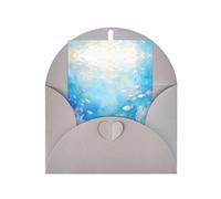 The Underwater World Elegant Greeting Card On Premium Pearl Paper â€“ Perfect For Christmas, Birthday, Wedding & Valentineâ€™s Day â€“ Blank Inside For Personal Message
