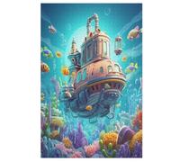 The Underwater World Jigsaw Puzzle for Adults 1000 Piece for Kids Age 12 Years Up Woodiness Puzzles Educational Game 78×53cm