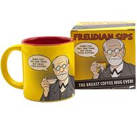 The Unemployed Philosophers Guild Freudian Sips Coffee Mug - Undo Years Of Repression While You Drink Your Coffee or Tea, Comes in a Fun Gift Box