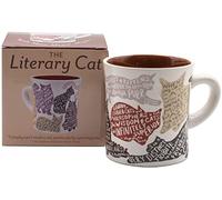 The Unemployed Philosophers Guild Literary Cat Mug - Kitten Quotes from Famous Writers Authors and Other Feline Lovers - Comes in a Fun Gift Box