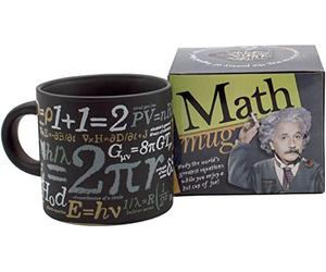 The Unemployed Philosophers Guild Mathematical Formulas Coffee Mug - Ponder Famous Math Equations While You Enjoy Your Drink - Comes in a Fun Gift Box, 14oz