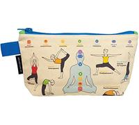 The Unemployed Philosophers Guild Yoga Bag - 9" Zipper Pouch for Pencils, Tools, Cosmetics and More