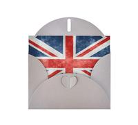 The Union Flag Pattern print Double sided pearl thank-you card, party invitation card, fit for all occasions