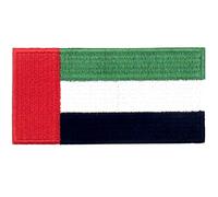 The United Arab Emirates Flag Patch Embroidered Applique Iron On Sew On National Emblem